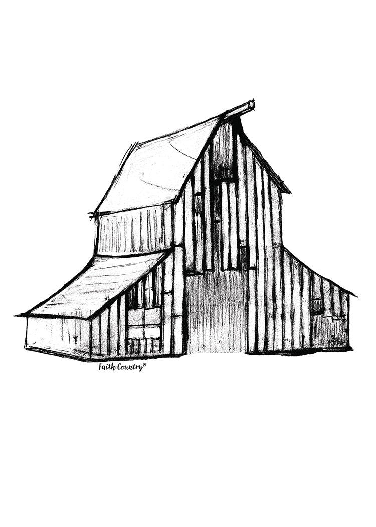 Heritage Barn Art Card