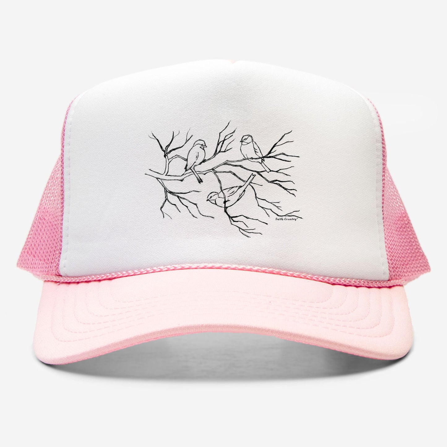 Songbird Trio Trucker Hat - American Heritage Farm Sketch Cap