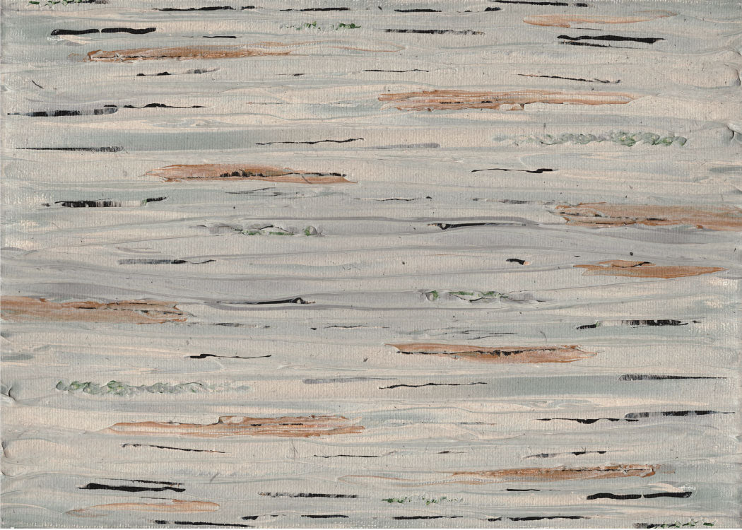 Driftwood Grain Personalized Art Card