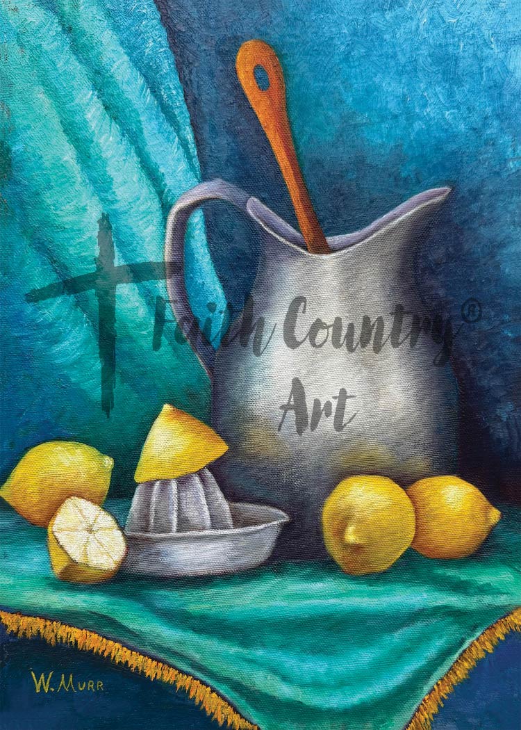 Vintage Lemon Still Life Digital Download, Rustic Kitchen Wall Art, Farmhouse Fruit Printable Decor