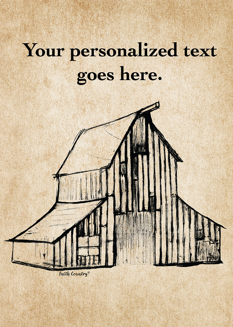 Heritage Barn Art Card