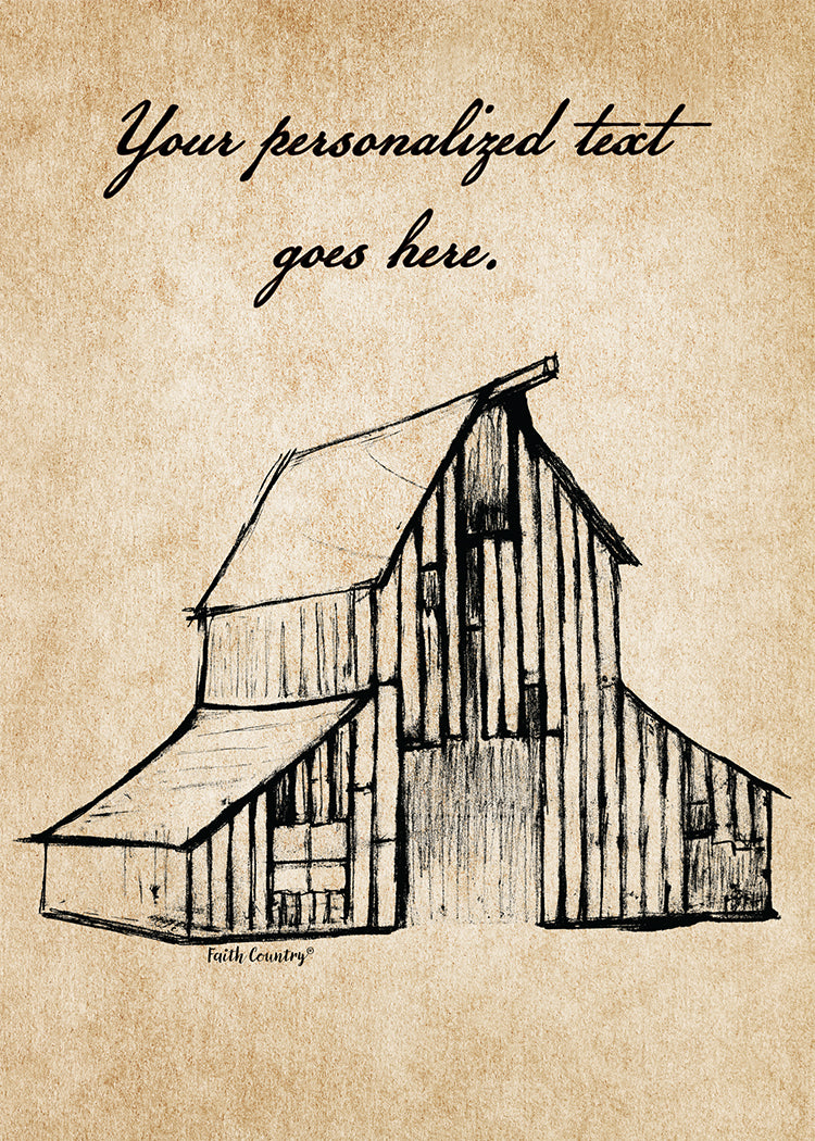 Heritage Barn Art Card
