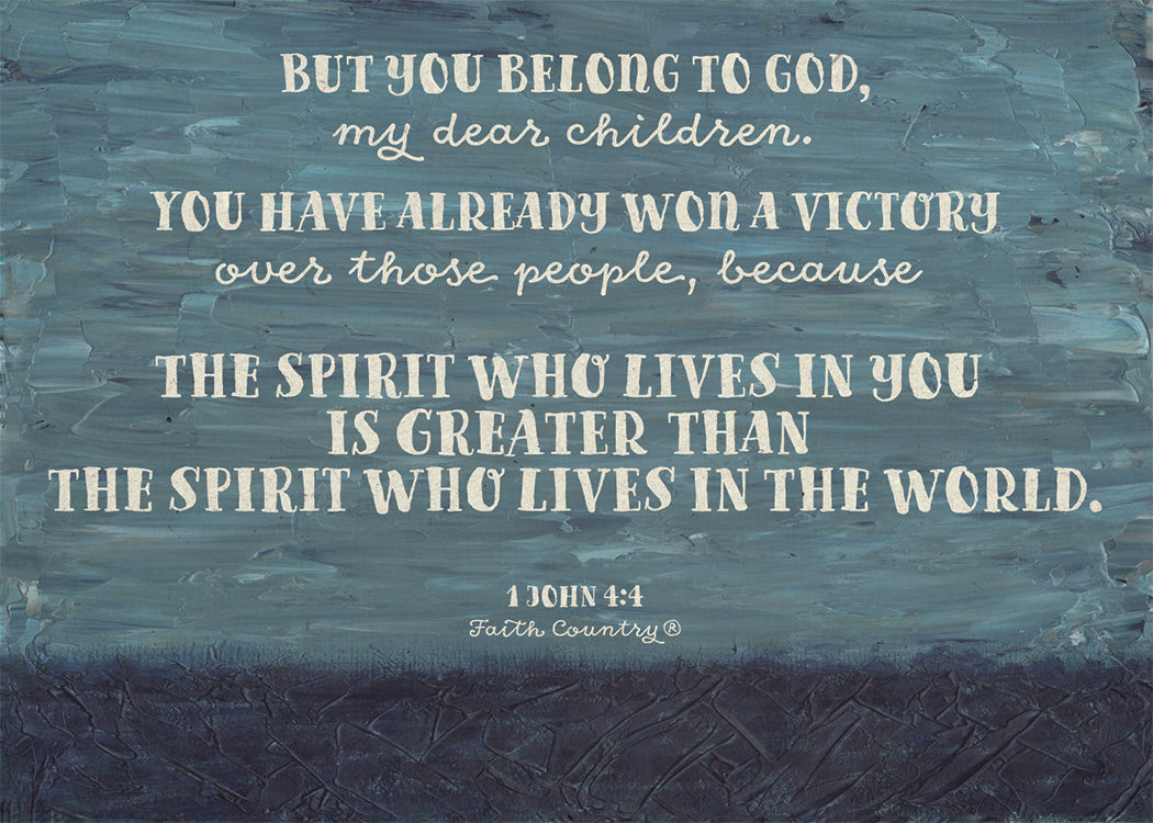 Belong to God Art Card