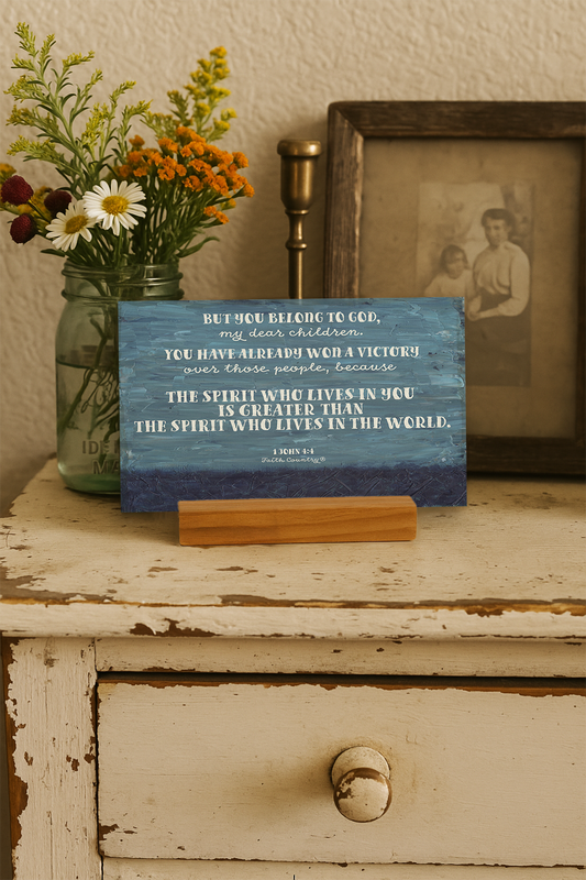 Belong to God Art Card