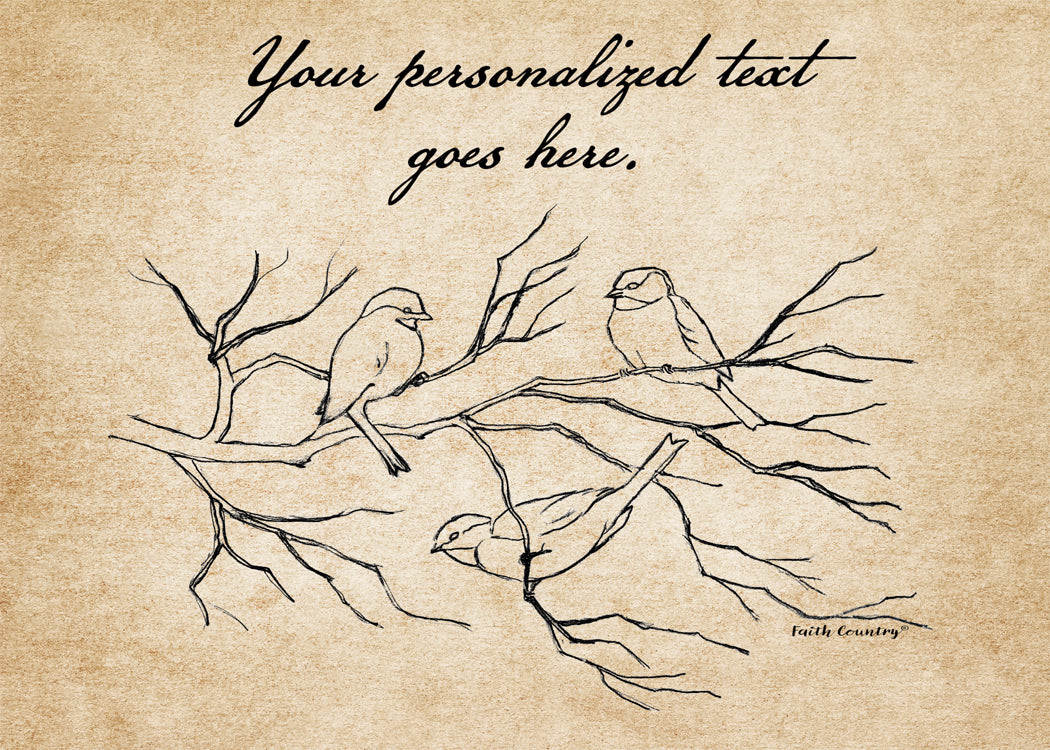 Songbird Trio  Art Card