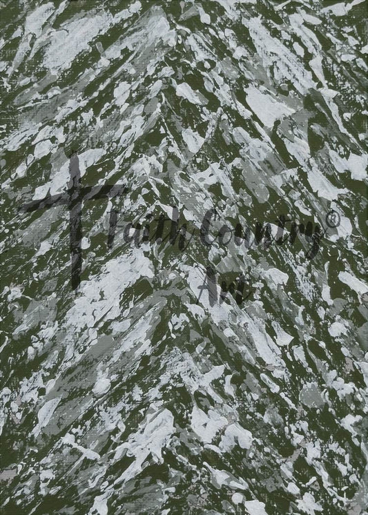 Green and White Texture Digital Background, Rustic Abstract Printable Paper, Winter Craft Download, Farmhouse Art Backdrop