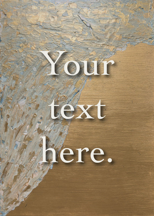 Harbor Brass Personalized Art Card