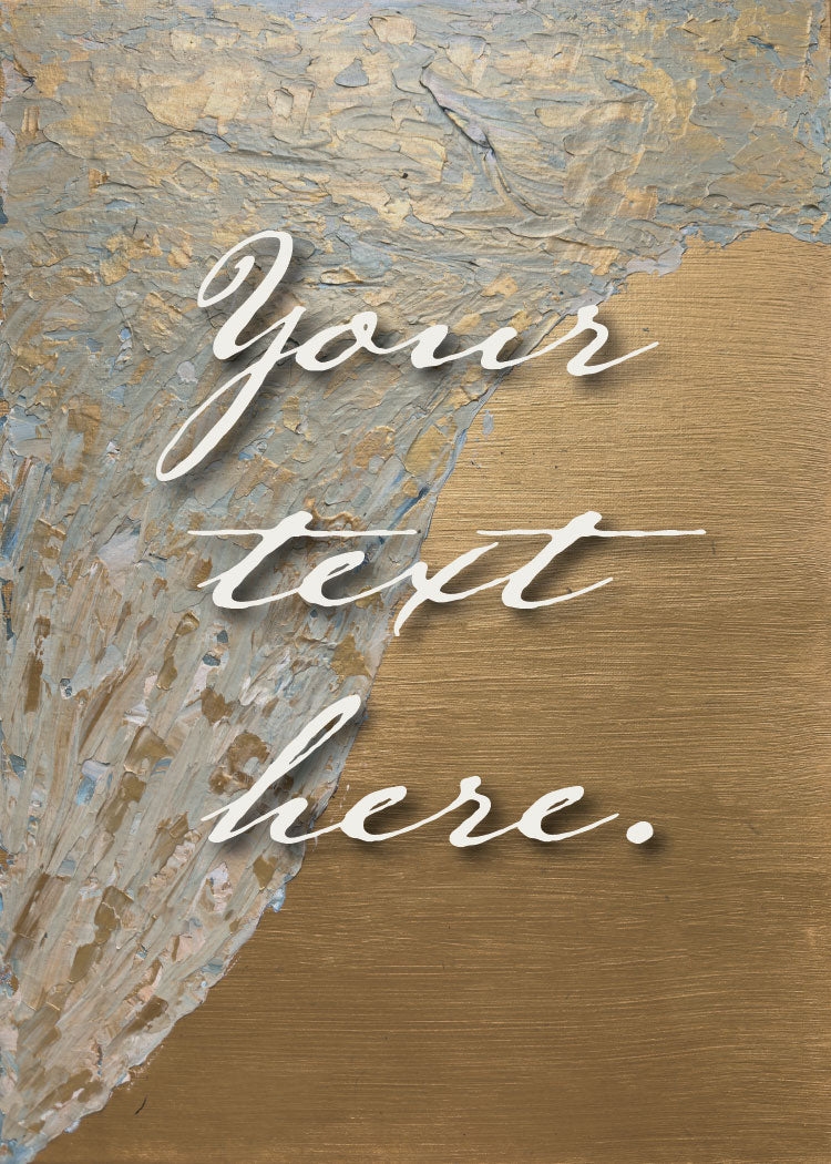 Harbor Brass Personalized Art Card