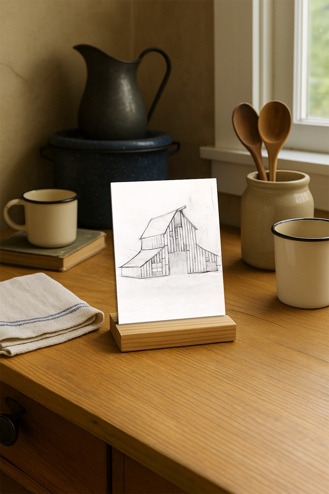 Heritage Barn Art Card