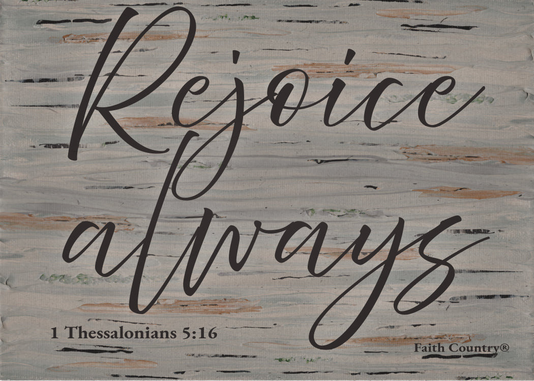 1 Thessalonians 5:16 Scripture Printable, Rejoice Always Bible Verse Art, Christian Wall Decor, Faith Home Decor