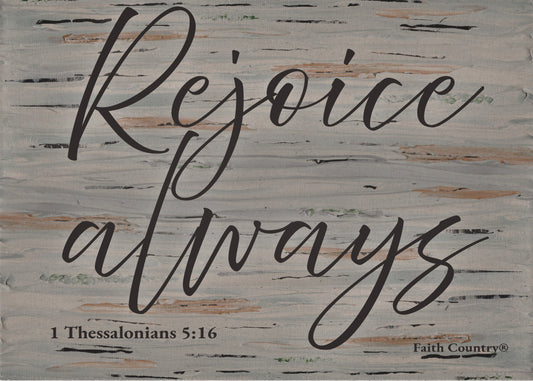 1 Thessalonians 5:16 Scripture Printable, Rejoice Always Bible Verse Art, Christian Wall Decor, Faith Home Decor
