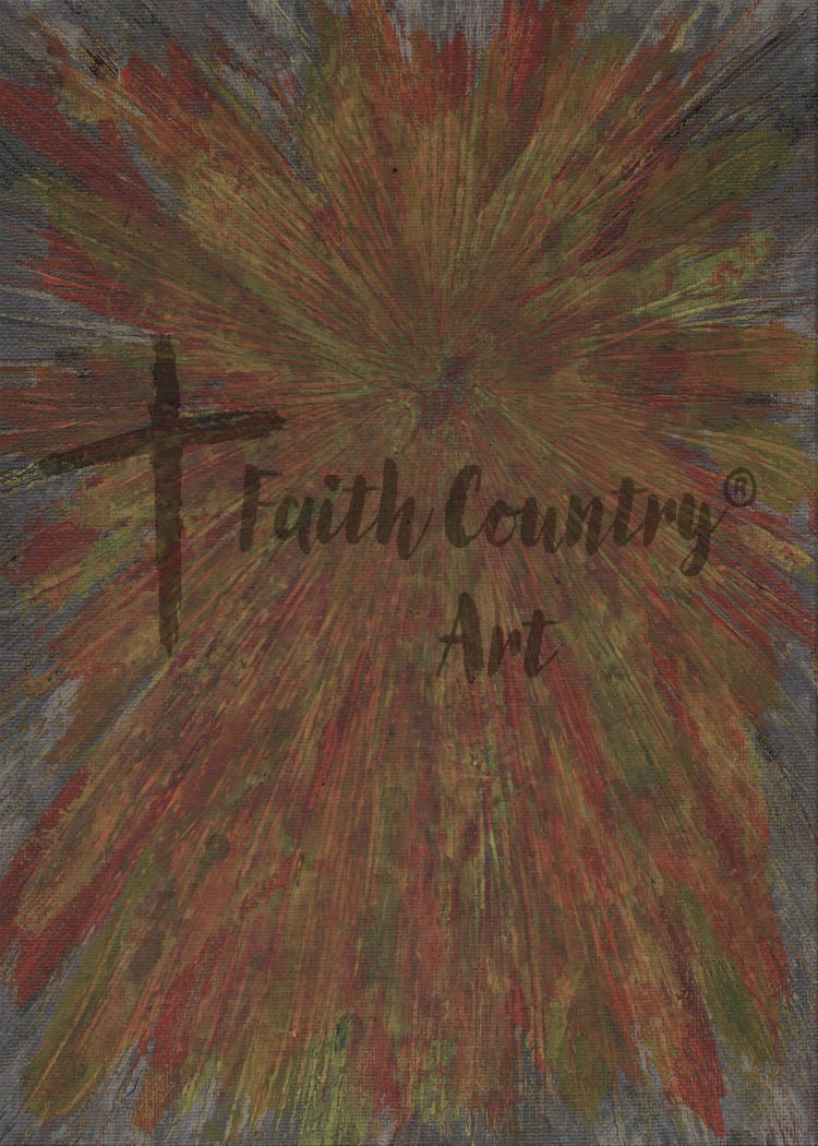 Rustic Red Yellow Abstract Digital Background, Vintage Texture Printable Paper, Fall Craft Download, Farmhouse Wall Art Backdrop