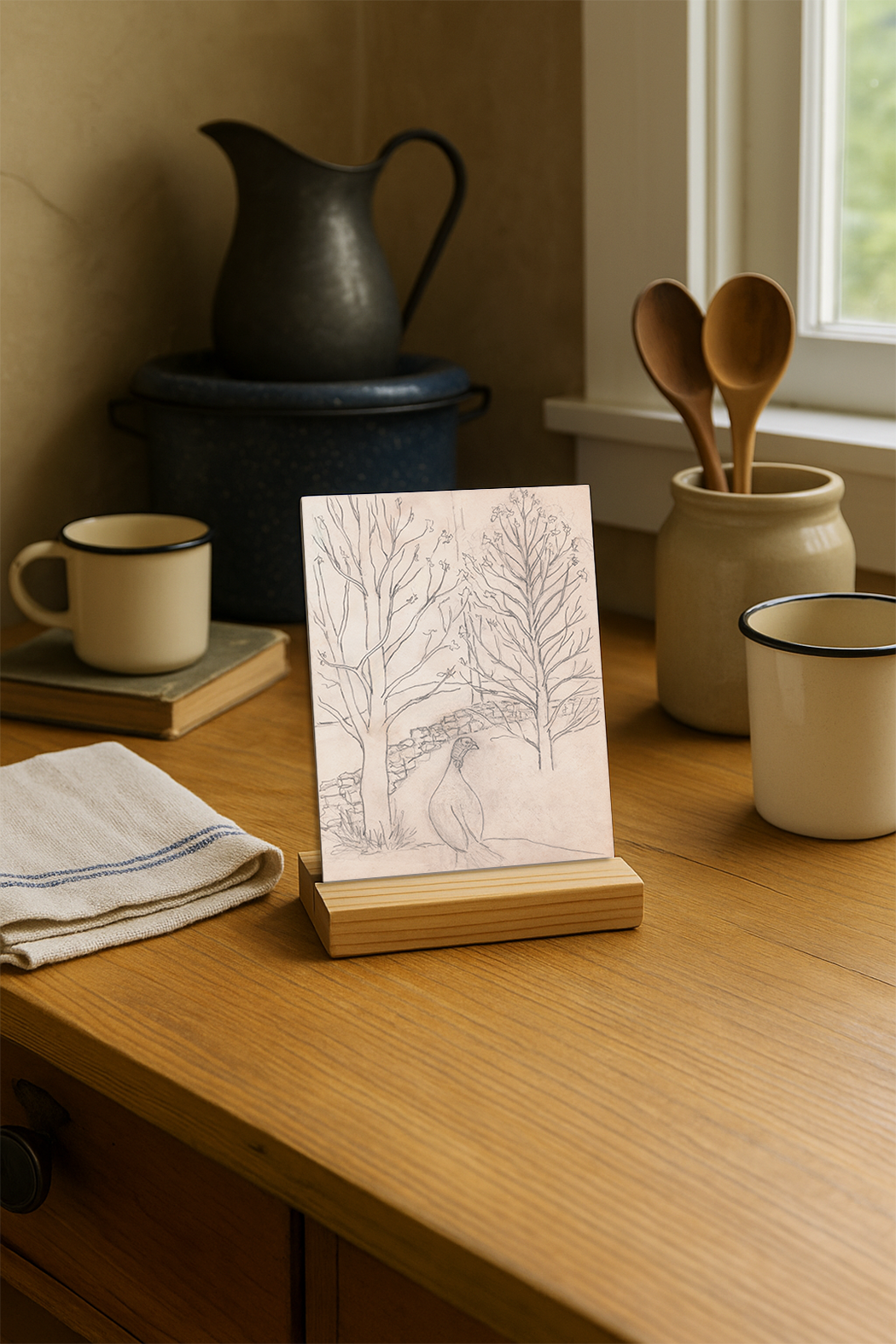 Wild Turkey Art Card