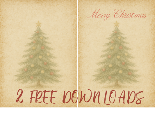 2 Free Christmas Downloads (5x7)